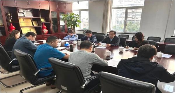 北太平莊街道處級領導到訪華麒通信調研考察